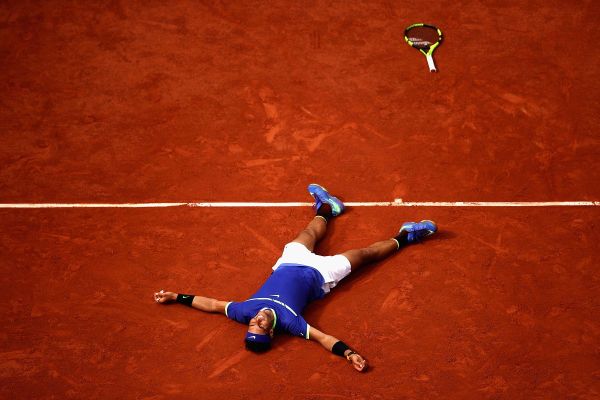  纳达尔红土封王，法网十冠创历史